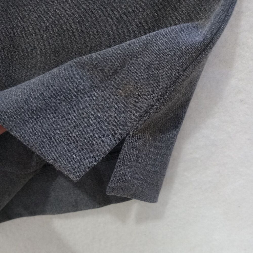 Amanda & Chelsea dress pants women's size 12 gray slit at hem side zip closure - Picture 4 of 14